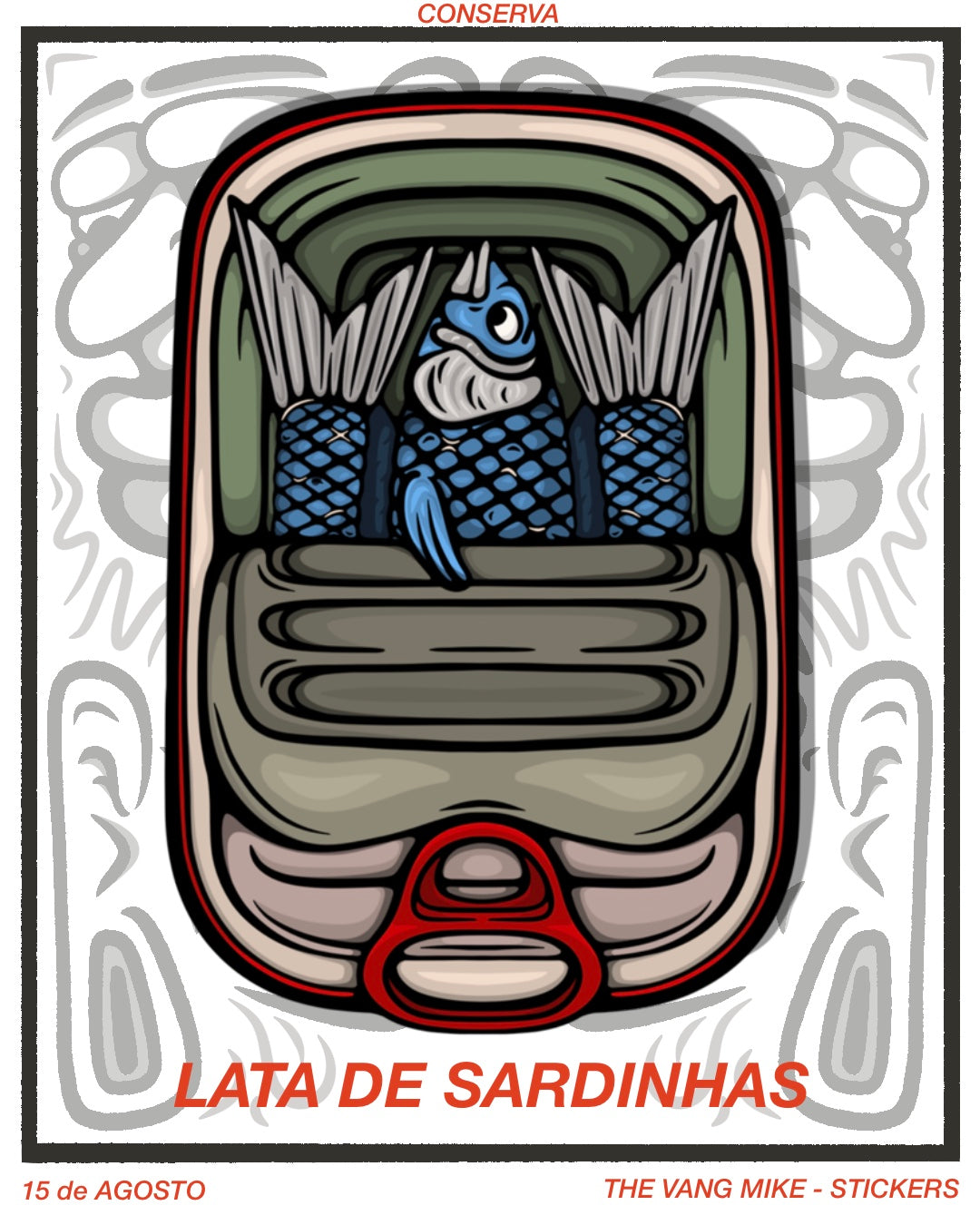 STICKERS - CONSERVA