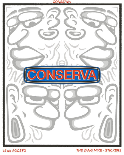 STICKERS - CONSERVA