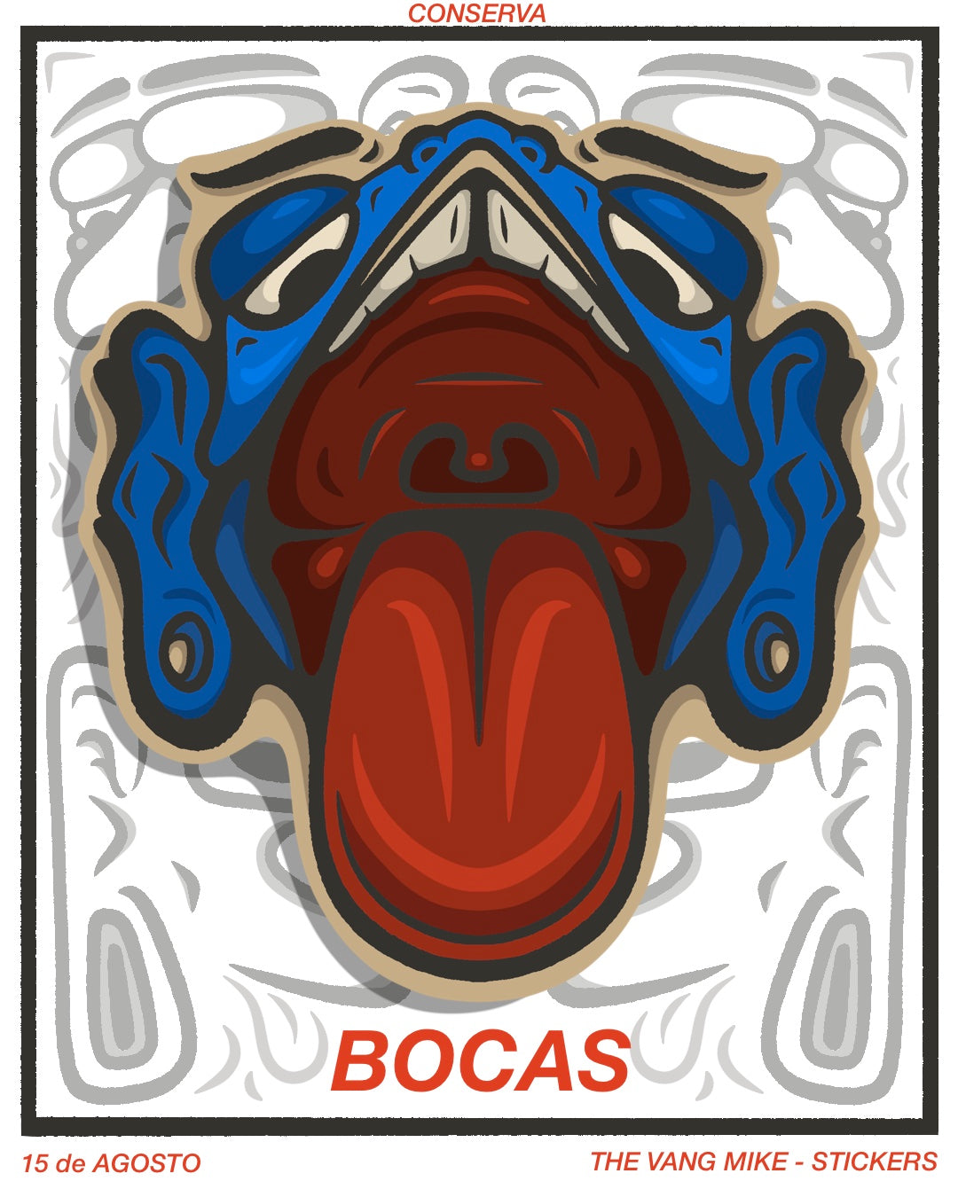 STICKERS - CONSERVA